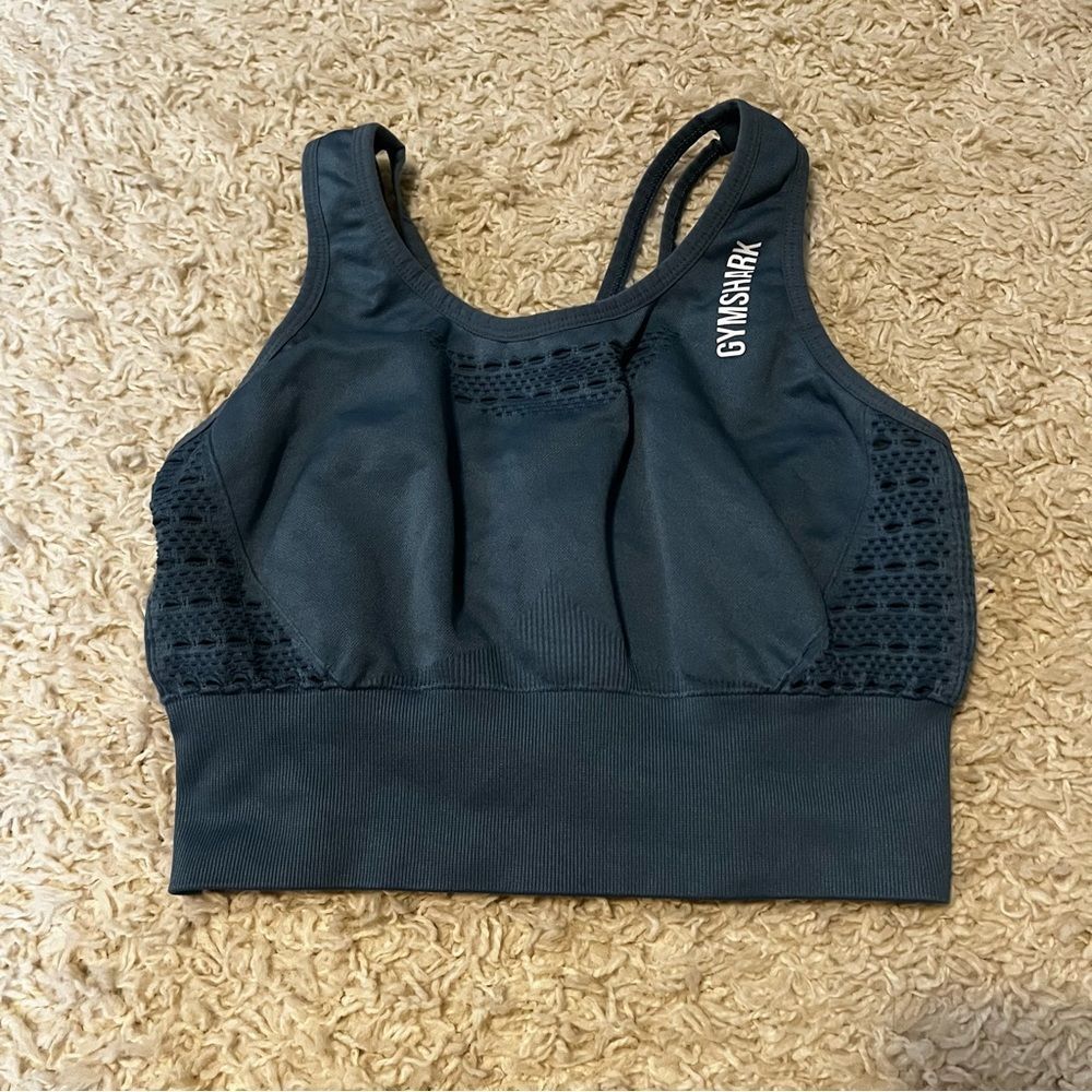 Gymshark Energy Seamless Longline Sports Bra Crop Top size small
